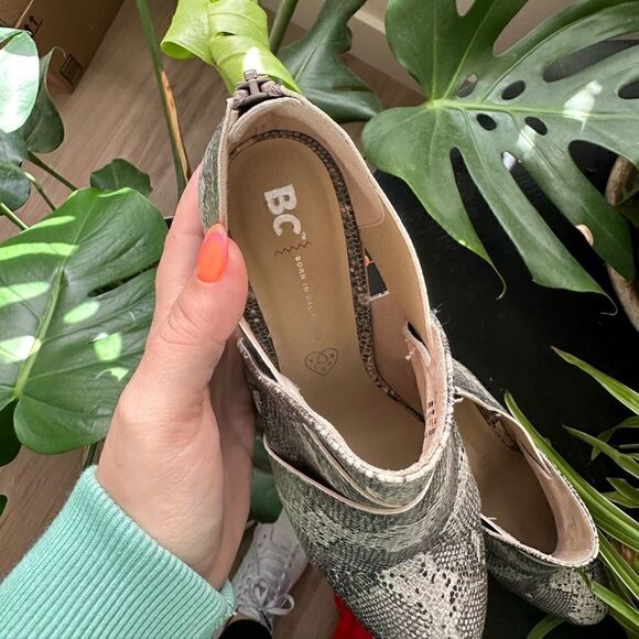 BC Footwear Born in California Snake Print Anole Boot NWOB - Picture 5 of 8